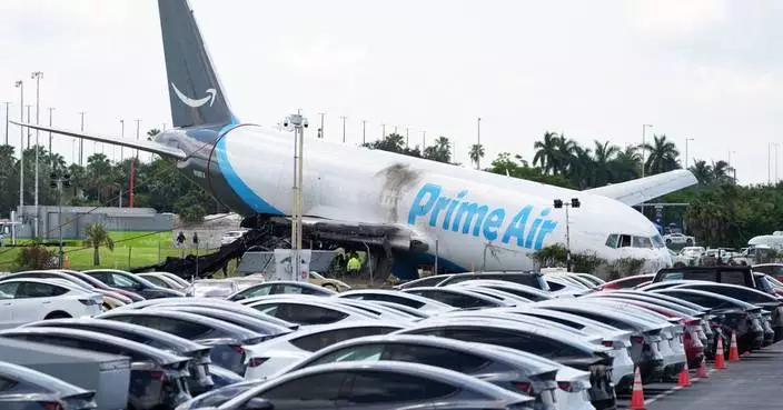 What to know about the Amazon cargo plane crash in Miami that killed 5 workers in a van