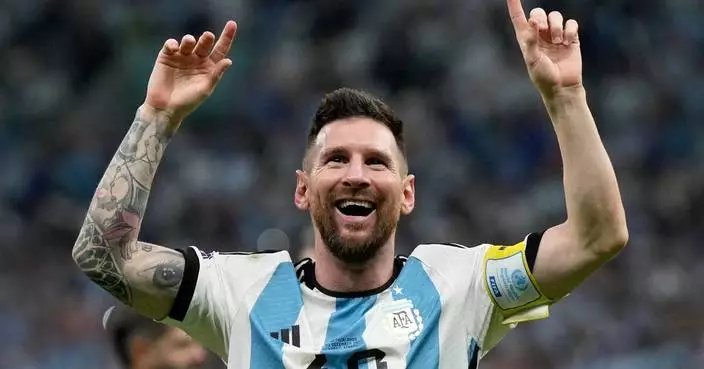 By the numbers: A look at Lionel Messi's 21 years with Argentina
