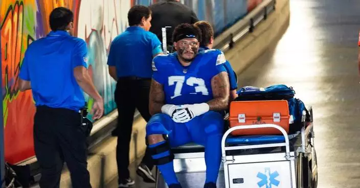 Lions rule out starting offensive linemen Blake Miller and Christian Mahogany against Bills