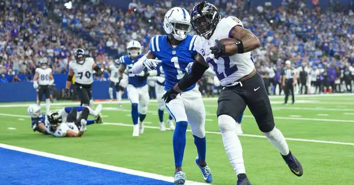 Derrick Henry's rushes for 3 TDs and Lamar Jackson lights up the Colts in the Ravens' 41-23 win