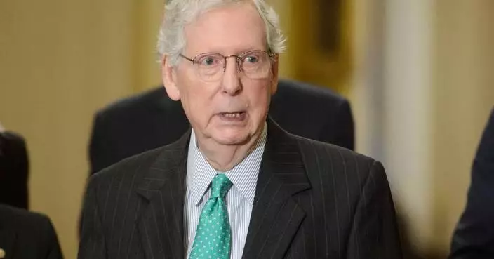 McConnell returns to the Senate for the first time since his June hospitalization