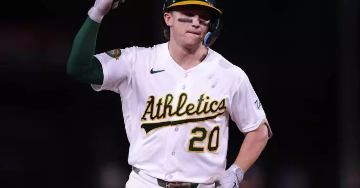 A's player Zack Gelof sues Tigers for damages after right knee slammed into Comerica Park fence