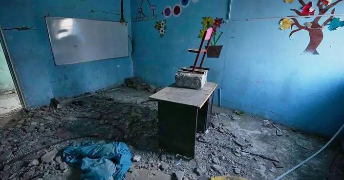 Photos show what remains of an Iranian school where some 120 children died in a U.S. strike