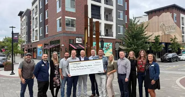 Tri Counties Bank Donates $25,000 to Bring Downtown Redding Steam Whistle to Life