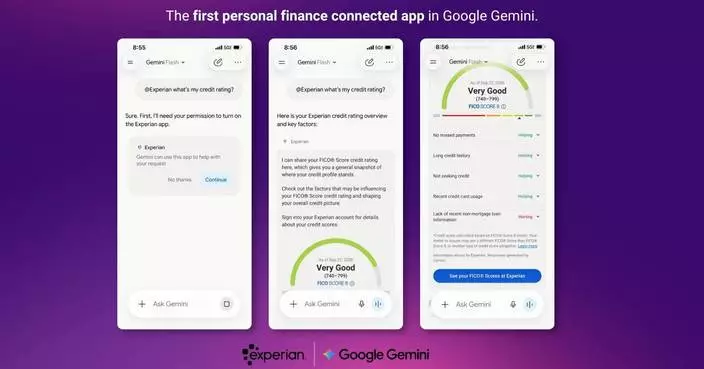 Experian Becomes First Personal Finance App Integrated with Google Gemini