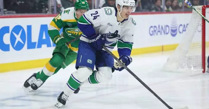 Canucks sign defenseman Zeev Buium to an 8-year contract extension
