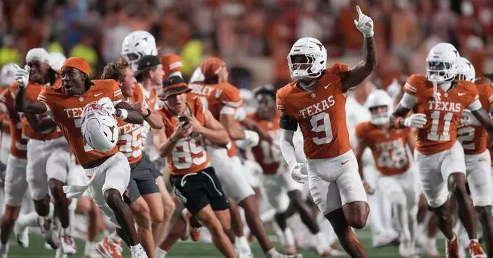 No. 4 Texas stuns No. 1 Ohio State 24-23 after erasing 20-point 4th-quarter deficit