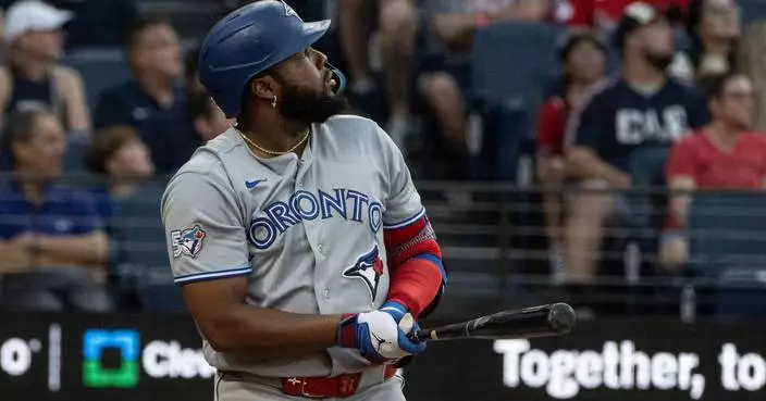 Guerrero drives in 5 runs, Blue Jays rout Guardians 11-0 to tighten AL wild-card race