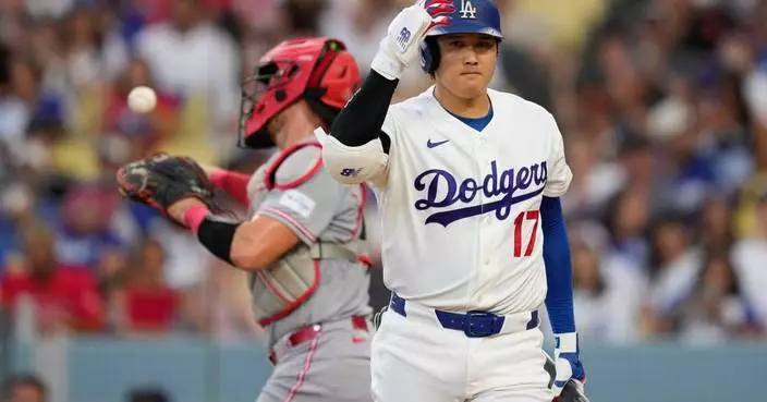 Dodgers sit Shohei Ohtani to 'build him up slowly' after 2-strikeout return