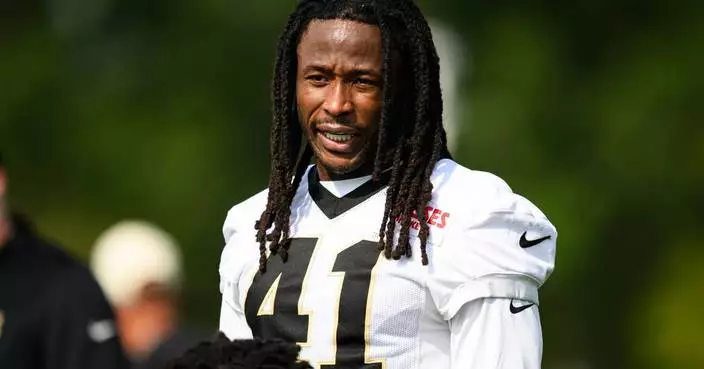 Saints' Kamara returns to practice while Jordan is ruled out for Sunday's opener at Detroit