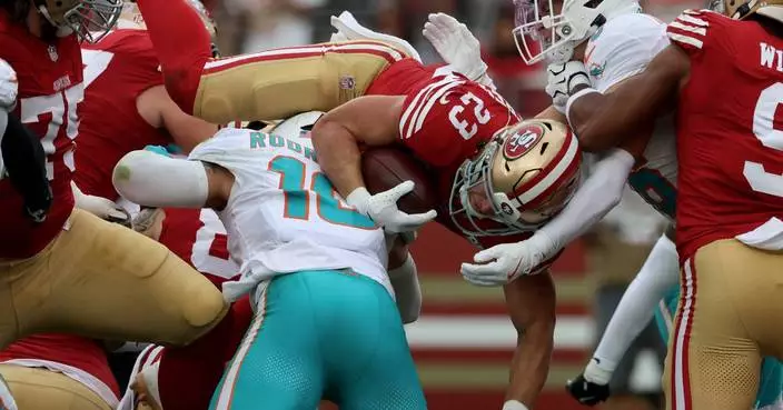 Christian McCaffrey joins elite company with his 100th career touchdown