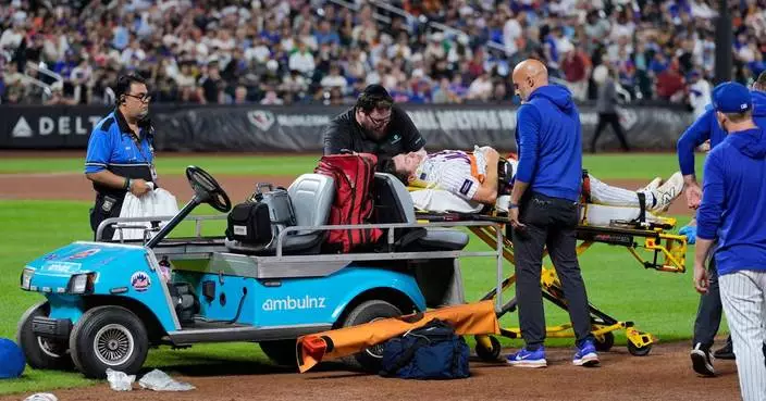 Mets ' Jared Young to miss rest of season because of concussion sustained in collision