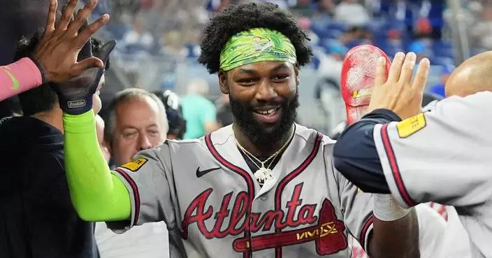 Harris' 4 hits lift Braves to 8-3 win, assures Marlins 15th losing season in 17 years