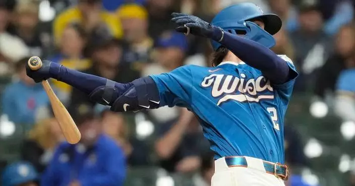 Brice Turang hits go-ahead single in eighth inning as Brewers defeat Cardinals 8-4