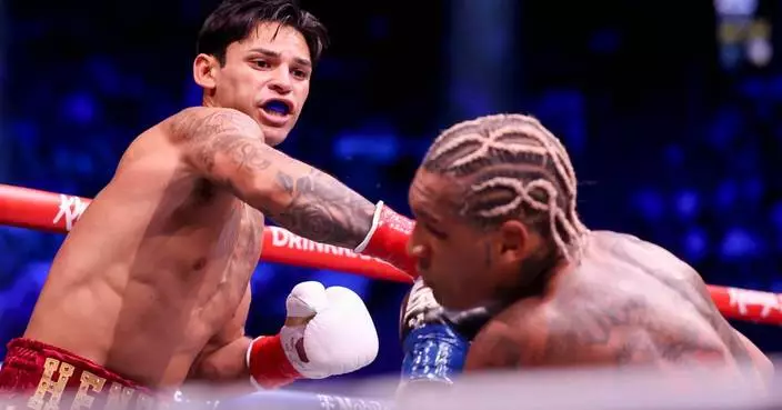 Ryan Garcia impressively defends WBC welterweight title with 2nd-round TKO of Conor Benn