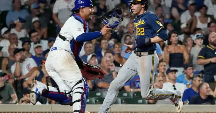 Chourio stars as the Brewers beat the Cubs 9-5 despite shaky start by Misiorowski