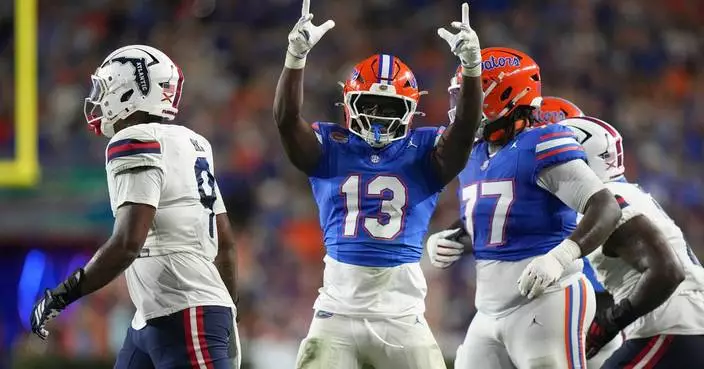 Florida coach Jon Sumrall questions being favored against No. 4 Ole Miss in the Swamp