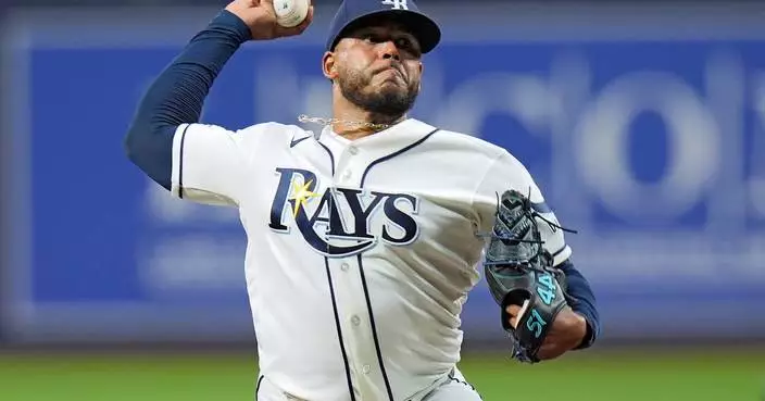 Freddy Peralta stymies former team and Yandy Díaz powers AL-best Rays to 6-2 win over Mets