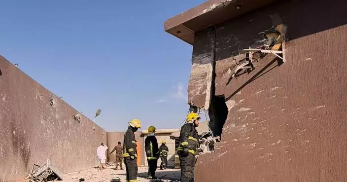 Saudi civil defense says falling debris from intercepted Houthi drone kills 1