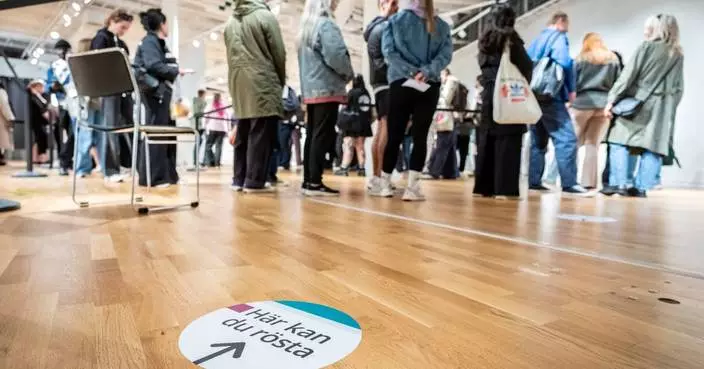 Swedish voters go to polls to choose a new parliament as hard right bids for role in government