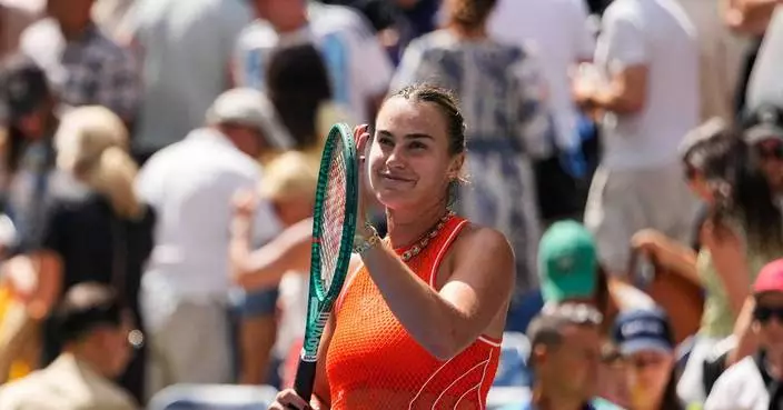 Aryna Sabalenka wins to start her US Open and Carlos Alcaraz is getting started on his