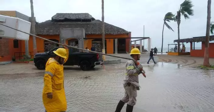 Hurricane Polo makes landfall in Baja California with forecast of 'life-threatening' winds