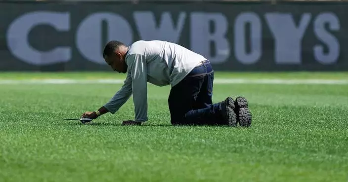 Maracana Stadium turf still being trimmed ahead of Cowboys-Ravens as Rio gears up for 1st NFL game