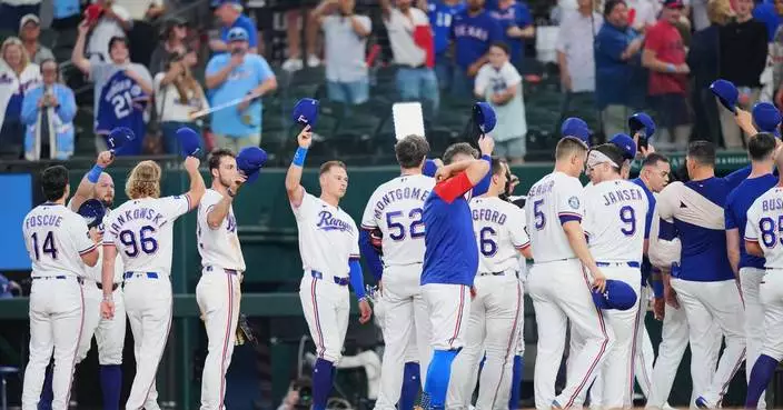 Revitalized Rangers win home finale to go into final weekend still with AL West title chance