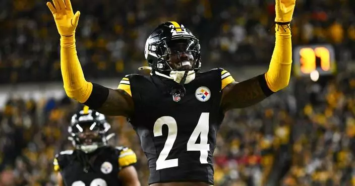Steelers CB Joey Porter Jr. inactive for opener versus Falcons as back issues, contract talks linger