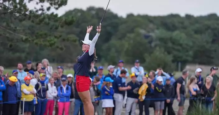 Solheim Cup finale: Europe and US locked at 8-8 ahead of Sunday's singles