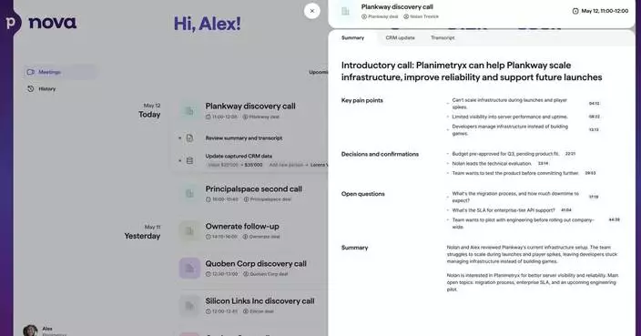 Pipedrive Launches Nova to Turn Sales Meetings Into CRM Intelligence