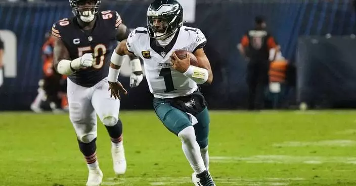 Jalen Hurts wants the Eagles to learn from their mistakes in a loss to the Bears