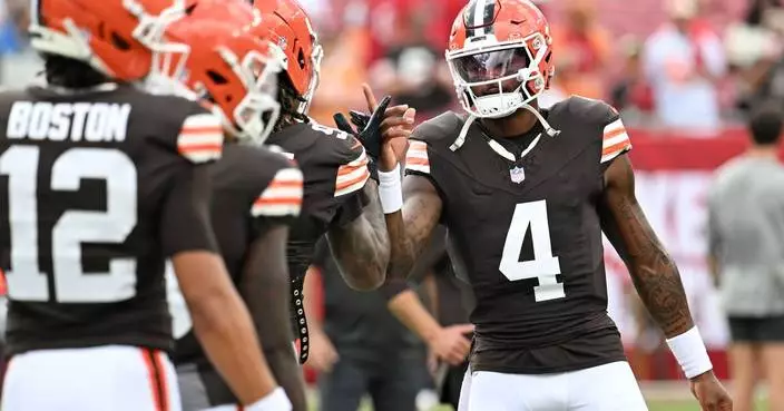 Deshaun Watson braces for Browns fans' reaction going into home opener against Carolina