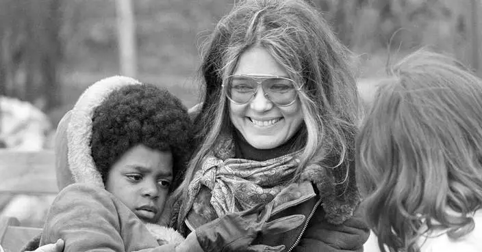Photos show Gloria Steinem through decades as a leading voice of the women’s movement