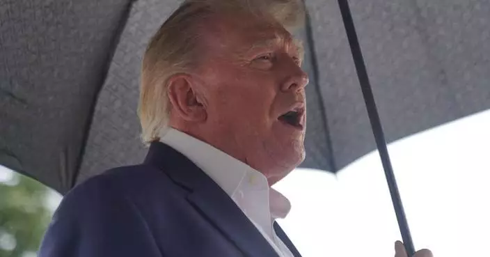 Trump's golf tour takes him back to the Presidents Cup