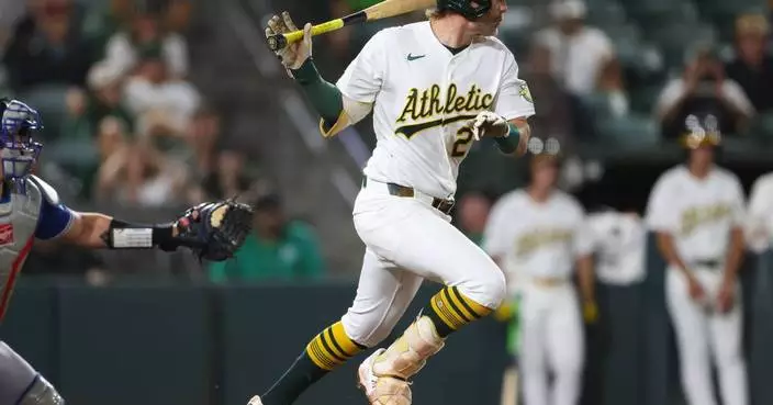 Jeff McNeil legs out winning single in 9th inning, lifts A's to 6-5 victory over Blue Jays