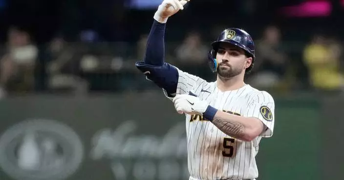 Brewers pour it on early as Garrett Mitchell leads the way in 13-9 victory over the Reds