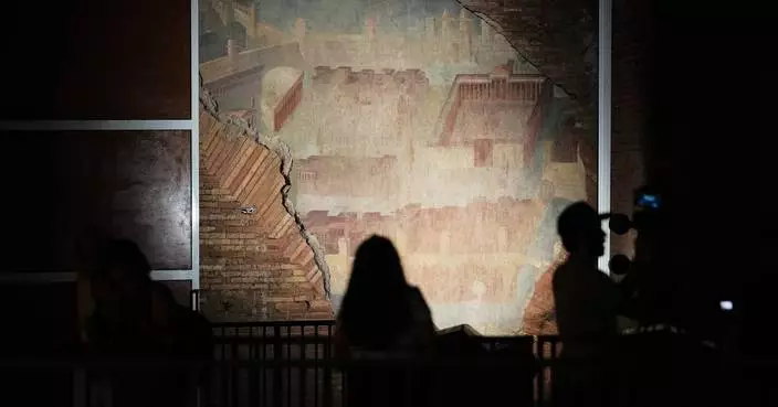 Ancient Rome's biggest fresco and mosaic opens to visitors three decades after discovery