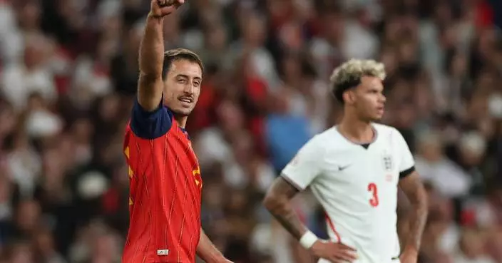 World Cup winner Spain survives scare to beat England 3-2 in Nations League