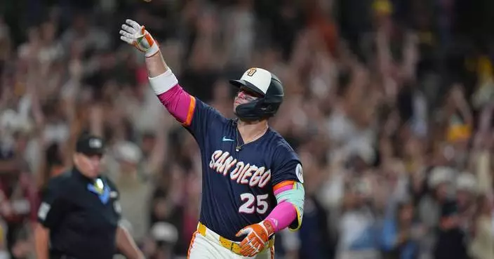Ty France's 3-run homer helps Padres to 8-2 win over Marlins and into tie for top NL wild-card spot