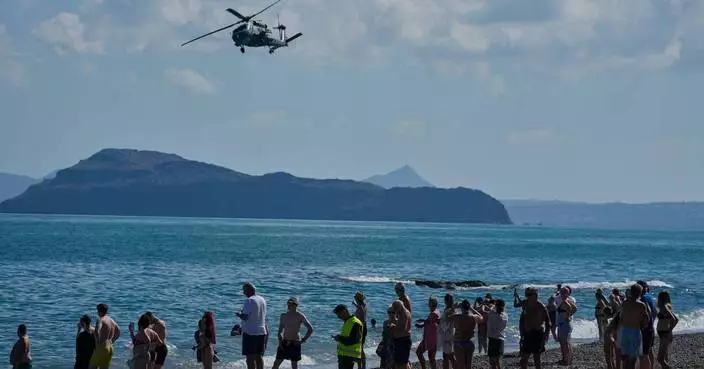 Sun, sea and soldiers: Greek island tourists get front-row seats for military drills