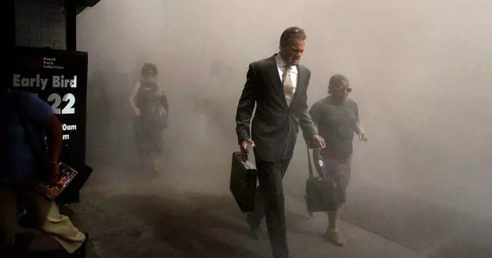 Associated Press journalists who witnessed Sept. 11 remember what they saw, 25 years later