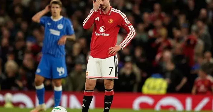 Man United stunned by Brighton in  League Cup