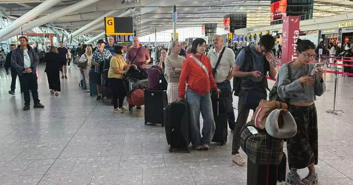 Airlines scramble to dig out from tech problems that canceled 1,750 flights in the UK