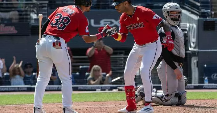 Daniel Schneemann's hit in 10th gives Guardians 3-2 win, their third walk-off over Tigers in series