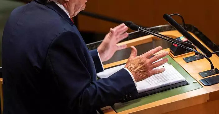 Trump in address to world leaders at the UN defends his decision to start the war against Iran