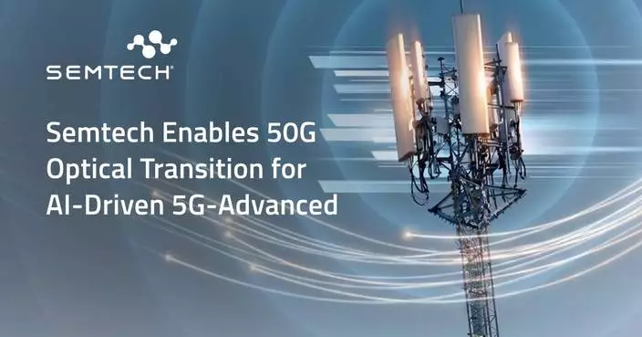 Semtech Enables 50G Optical Transition for AI-Driven 5G-Advanced