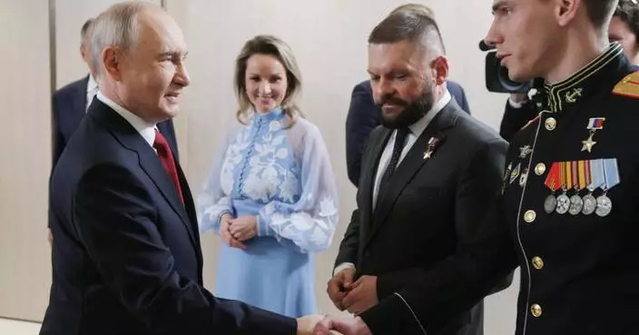 Russia touts candidates who fought in Ukraine for its wartime parliamentary election