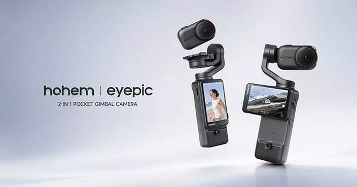 Hohem Previews Eyepic, the World's First 2-in-1 Pocket Gimbal Camera, at IFA 2026