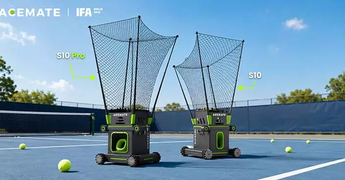 ACEMATE Introduces S10 Pro Flagship AI Tennis Robot for High-Performance Training at IFA 2026